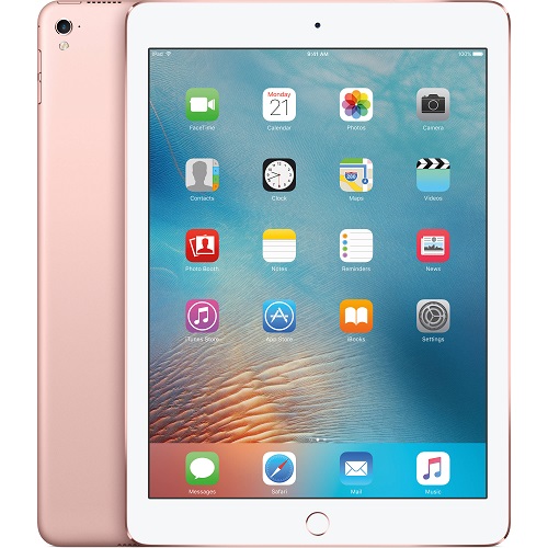 buy Tablet Devices Apple iPad Pro 9.7in (128GB Wi-Fi + 4G - Rose Gold) 2016 Model - click for details